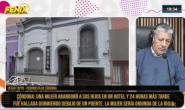 Córdoba: una mujer habría abandonado a sus hijos en un hotel y fue hallada debajo de un puente tras 24 horas