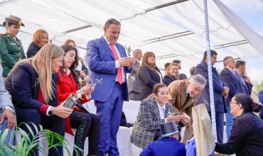 Quintela llevó un mensaje de esperanza a Arauco y pidió votar con amor, no con odio