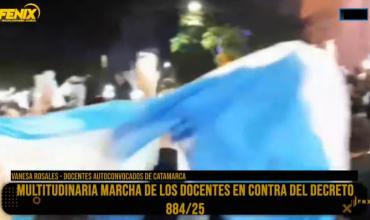 Vanesa Rosales, docente autoconvocada de Catamarca: “Muchos docentes se iban a quedar sin trabajo”