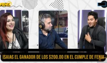 Isaías, el ganador de los $200 mil por el aniversario de Multiplataforma Fénix: “Desde los 13 supe que quería cantar frente al público”