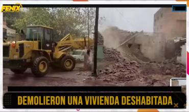 “El riesgo de derrumbe era del 100%”: demolieron una vivienda de 150 años en pleno centro