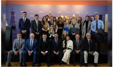 Milei brindó una charla de economía en Casa Rosada a diputados de La Libertad Avanza