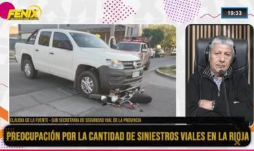  Claudia De La Fuente, subsecretaria de Seguridad Vial de la Provincia advierte por el aumento sostenido de siniestros viales en La Rioja