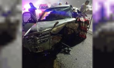 Choque fatal en la Autovía 2: un ciudadano chino manejaba a contramano, mató a un hombre y fue detenido