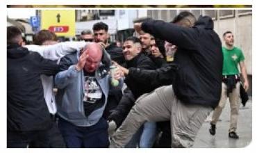 Violencia en la previa de la final de la Conference League: 28 detenidos en Polonia por peleas entre hinchas de Chelsea y Betis