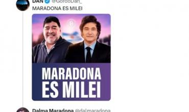 La pelea menos pensada: el Gordo Dan se cruzó con Dalma Maradona por Diego