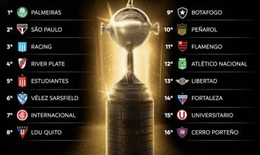 River Plate define sus posibles rivales en octavos de la Copa Libertadores 2025