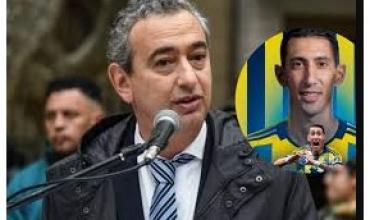 Pablo Javkin celebró la vuelta de Ángel Di María a Rosario y dijo que la ciudad “está volviendo a ser”