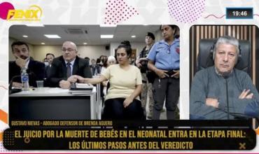 Gustavo Nievas, abogado defensor de Brenda Agüero: “No hay pruebas que demuestren que ella mató a los bebés”