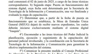 El expediente digital «Joaquín» se expande a los juzgados de Paz Letrado
