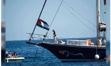 Greta Thunberg viaja en flotilla rumbo a Gaza y un senador de EE.UU. lanza una frase que generó polémica