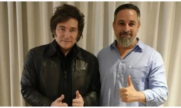 Javier Milei se reunió con el líder de la ultraderecha española en Madrid
