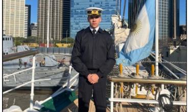  Un riojano, un sueño y el mar: Benjamín Carrión zarpó en la Fragata Libertad 
