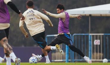 Scaloni define el equipo y Messi se perfila como titular para el choque ante Colombia