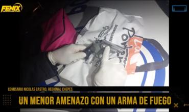 Chepes: un menor disparó con un arma durante una discusión en el basural