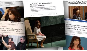 “El fin oficial de sus aspiraciones políticas”: la sentencia a Cristina Kirchner vista por la prensa internacional