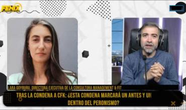 Lara Goyburo en Fénix, de Management & Fit: “Hay una grieta que divide las opiniones sobre cualquier tema”