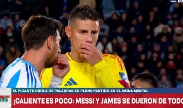 Tensión en el Monumental: Messi y James protagonizan acalorado cruce por la Copa América