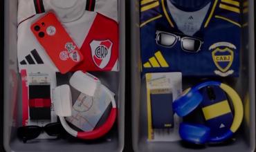 Estreno de las nuevas camisetas de Boca y River para el Mundial de Clubes
