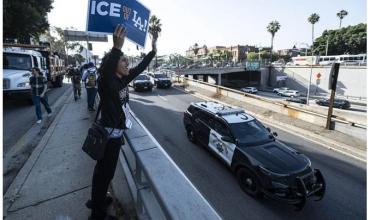 Las protestas migratorias se extendieron a varias ciudades de Estados Unidos y hay tensión