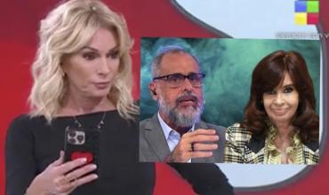 Yanina Latorre desenmascaró a Jorge Rial por su cercanía con Cristina Fernández de Kirchner