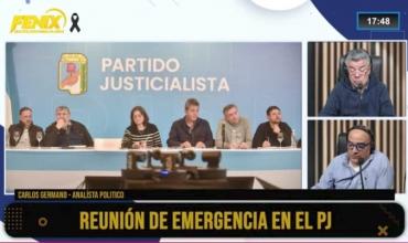 Carlos Germano analizó la reunión de emergencia del PJ: “Se reseteó toda la política tras la condena a Cristina”