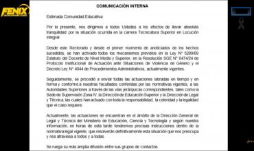 Denuncian a profesor del Instituto Crulcich