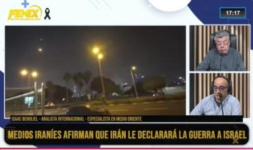 Isaac Benoliel, analista internacional: “Irán ya está en guerra con Israel desde hace tiempo, aunque ahora lo formalicen”