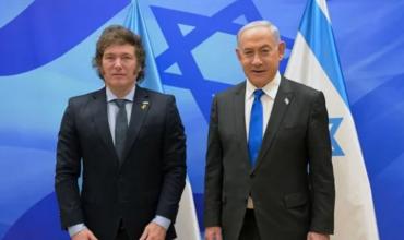 Milei se comunicó con Netanyahu para transmitirle su apoyo en pleno fuego cruzado con Irán