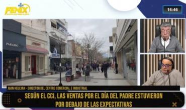 Juan Keulyan, del Centro Comercial e Industrial: “Ni las promociones funcionaron; las ventas estuvieron muy por debajo del año pasado”