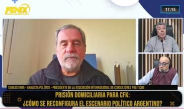  Carlos Fara, analista político: “Cristina ya no puede revertir el impacto que genera su figura”