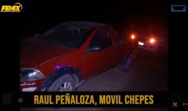 Chepes: dos adultos mayores hospitalizados tras un choque en Ruta Provincial 29