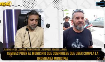 Juan Carlos De Leonardi, propietario de Remises La Rioja, sobre controles a UBER: “La competencia sigue siendo desleal”