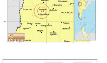 Un sismo de 4.7 grados sacudió al territorio riojano: el epicentro fue al oeste de Villa Unión