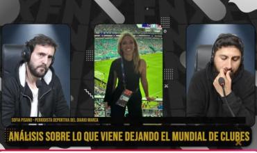 Sofia Pisano, periodista deportiva del Diario español Marca en Fenix : “Mucha gente esperaba que el europeo sobrepasara al sudamericano y no fue así”