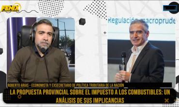 Roberto Arias en Fénix: “El crecimiento del 5,8% suena bien, pero estamos comparando con el peor momento económico”