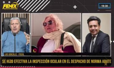 Luis González, fiscal: “La inspección ocular en el despacho de Norma Abate era clave para la investigación”