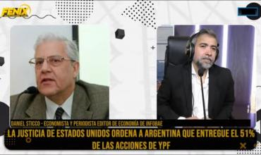 Daniel Sticco en Fénix, sobre la suba del dólar: “Son movimientos puntuales que coinciden con el fallo por YPF, pero no están causados por él”