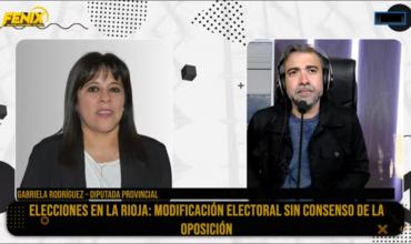 Gabriela Rodríguez en Fénix: “La Rioja ha sido siempre el laboratorio de todos los inventos y engendros electorales”