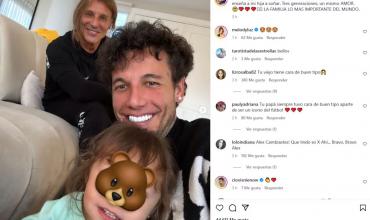 Alex Caniggia reafirma su vínculo familiar y lanza un mensaje a Charlotte y Mariana Nannis