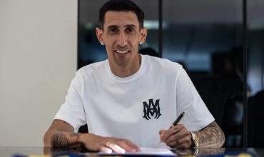 Ángel Di María fue presentado oficialmente en Rosario Central