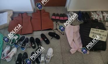 Desvalijó una tienda de ropa en el barrio Los Obreros II y la policía lo detuvo tras un allanamiento