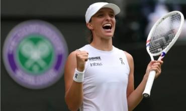 Iga Swiatek hizo historia en Wimbledon con un demoledor doble 6-0