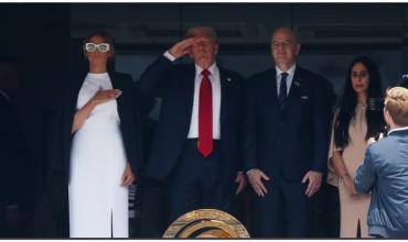 Donald Trump asistió como invitado de honor a la final del Mundial de Clubes en Nueva Jersey