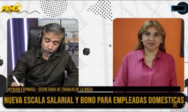 Miriam Espinoza en Fénix: “El sector de empleadas domésticas venía muy postergado y logró un nuevo acuerdo salarial”