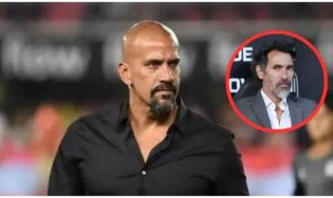 Juan Sebastián Verón puso en jaque la continuidad de Eduardo Domínguez en Estudiantes