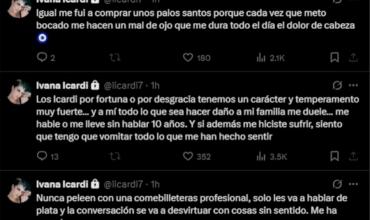 Ivana Icardi arremete contra Wanda Nara: un nuevo capítulo del escándalo familiar