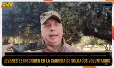 El Regimiento de Infantería XV abrió la inscripción para nuevos soldados voluntarios
