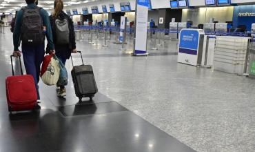 Protesta gremial en Aeroparque: tensión en el inicio de las vacaciones de invierno