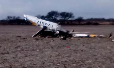 Cayó un avión experimental propiedad del intendente de Reducción: hay un muerto